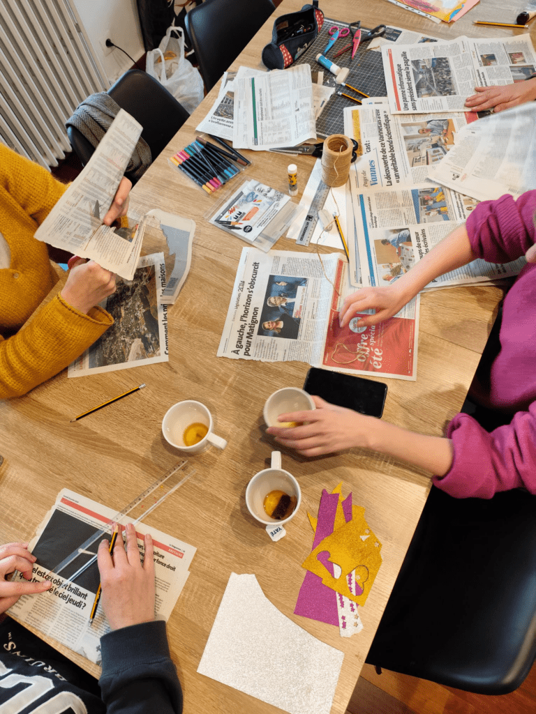 Café créatif guidé - découvrir différentes techniques artistiques 2