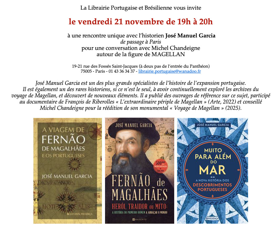Rencontre avec José Manuel Garcia autour de Magellan 1