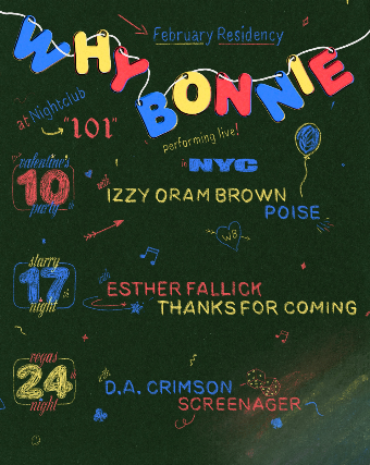 Why Bonnie, D.A. Crimson, Screenager 1