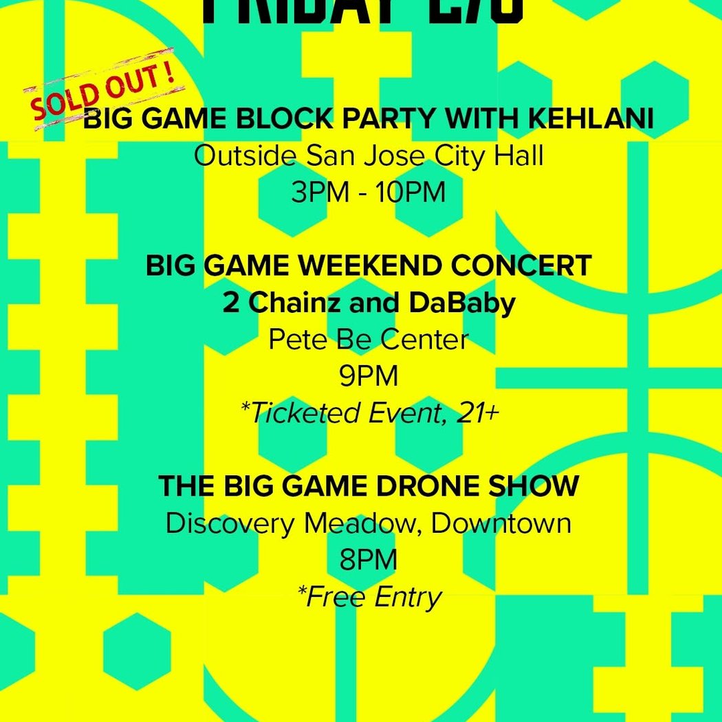 BIG GAME WEEKEND CONCERT (2 Chainz and DaBaby) 1