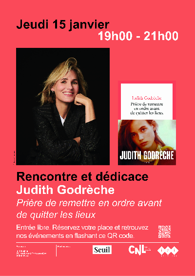 Rencontre et dédicace avec Judith Godrèche 1