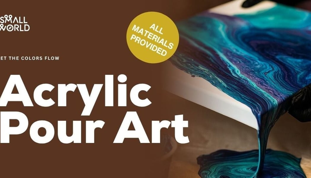 Acrylic Pour Art 1