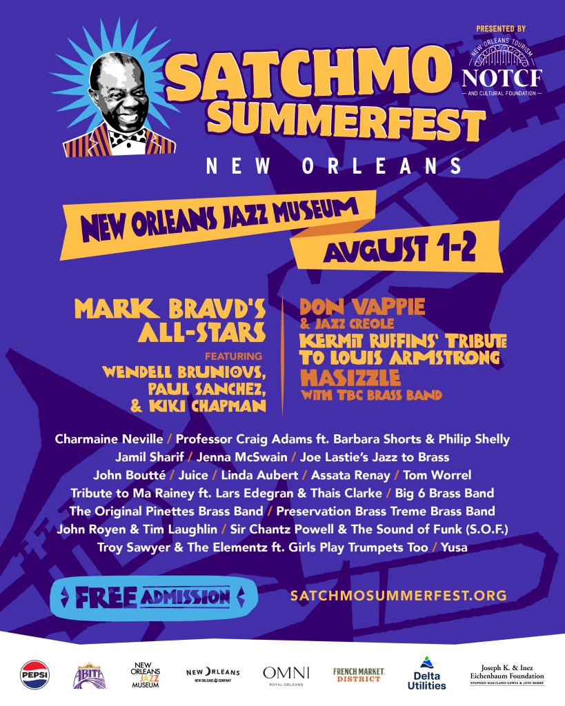 Satchmo SummerFest 2026 1