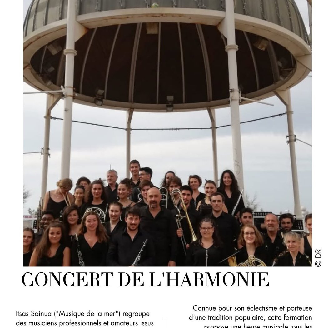 Concert de l'Harmonie Municipale Itsas Soinua