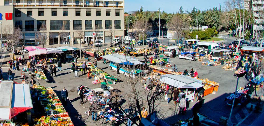 Marché du quartier d'Encagnane 2