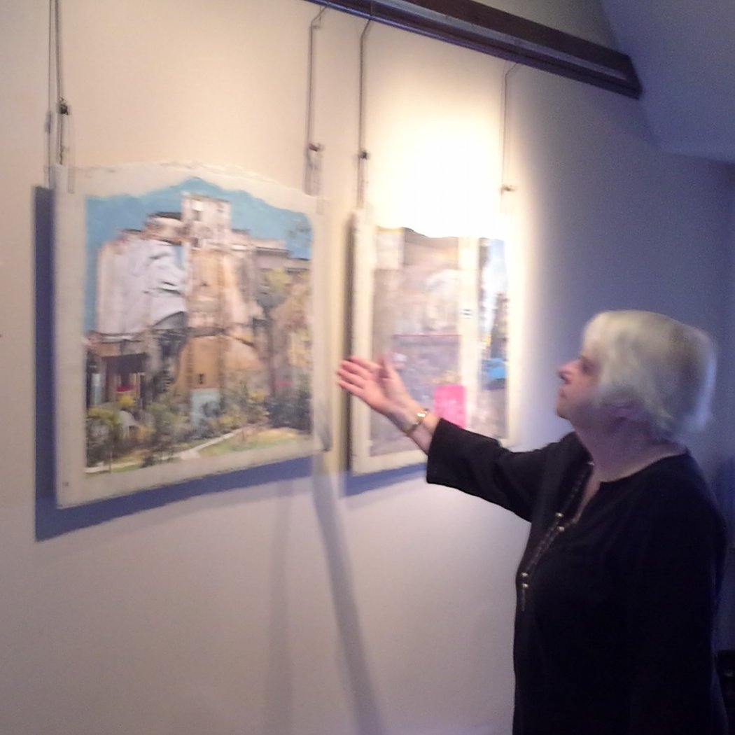 Liliana Washburn Acrylic Paintings and Sustainable Hudson Valley Group Exhibition 3