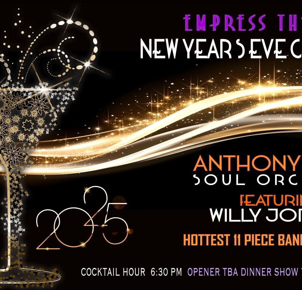 NYE Celebration: Anthony Paule Soul Orchestra featuring Willy Jordan 1
