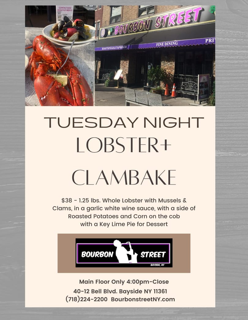 Tuesday Lobster Clambake 1