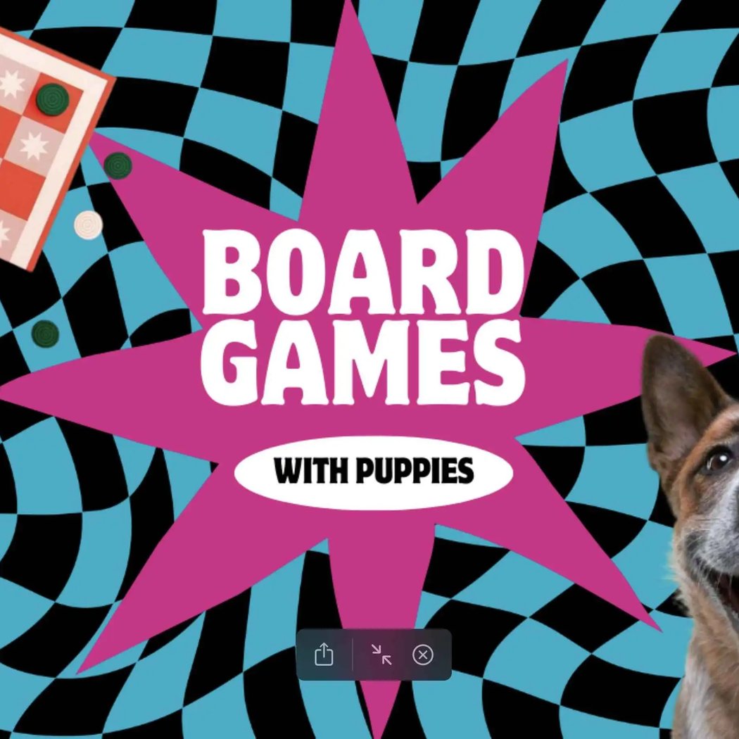 Bangalore Board Game with Puppies 1