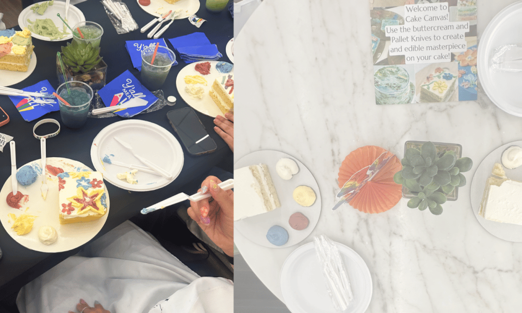 DIY Canvas Cake Decorating Class 2