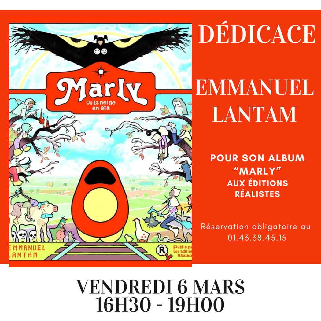Dédicace de Emmanuel Lantam 1