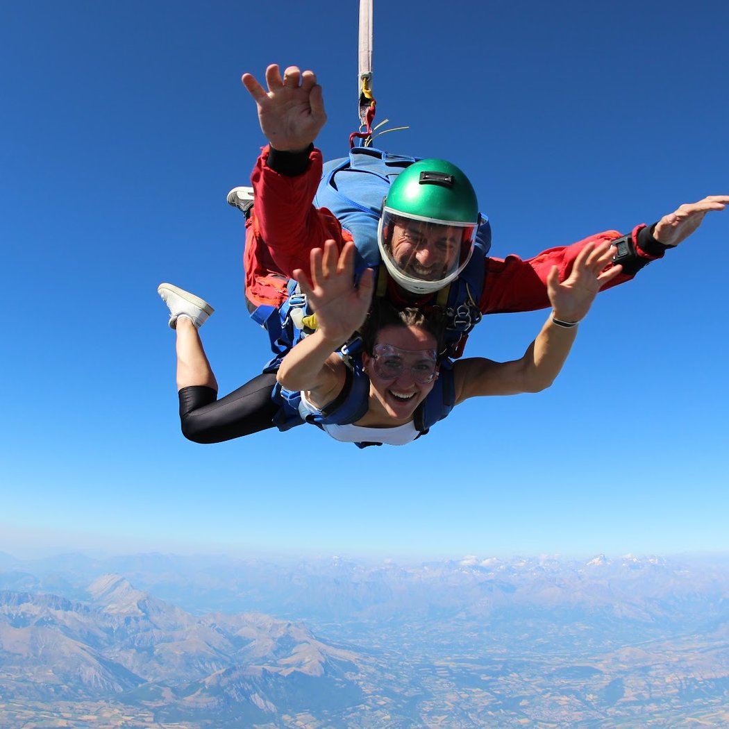 Saut en parachute Tallard, Gap CERPS 1