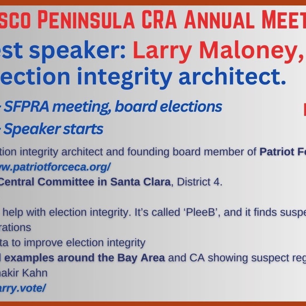 SF Peninsula CRA Annual Meeting 24-2-6 1