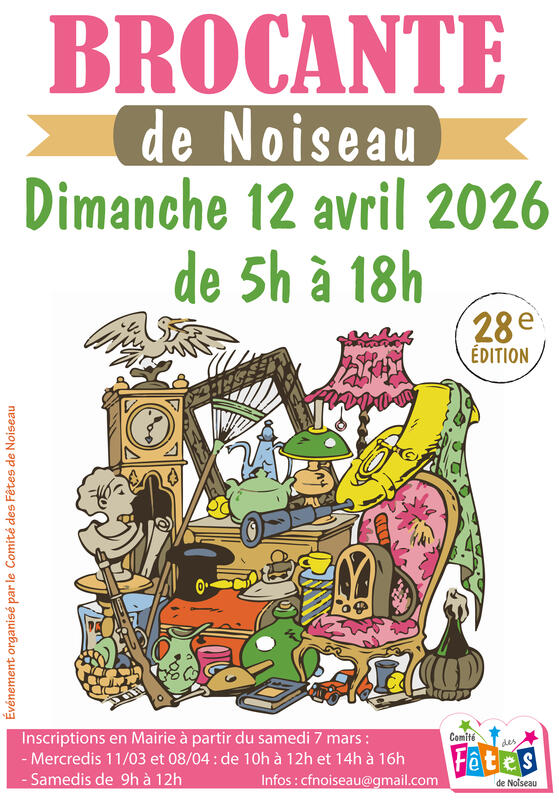28ème brocante de Noiseau 1