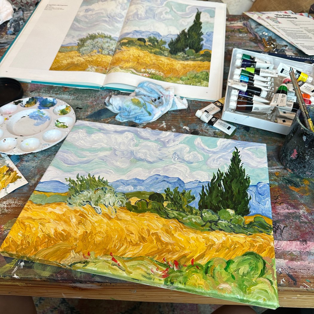Van Gogh-For-IT: Painting Workshop 1