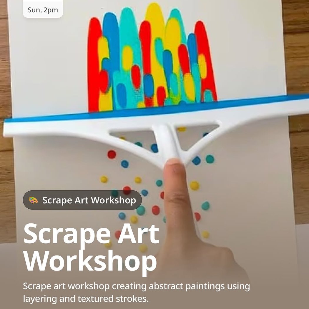 Scrape Art Workshop 1