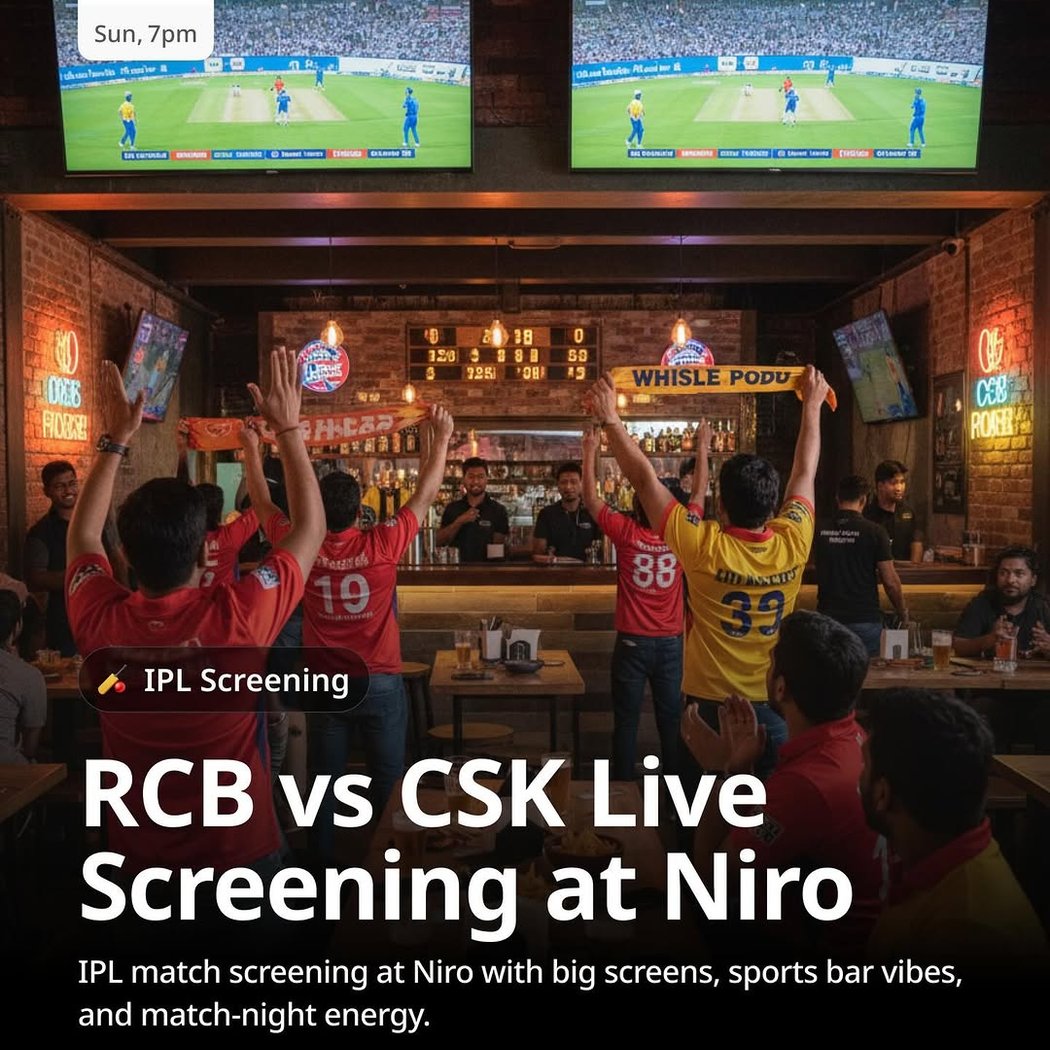 RCB vs CSK Screening 1