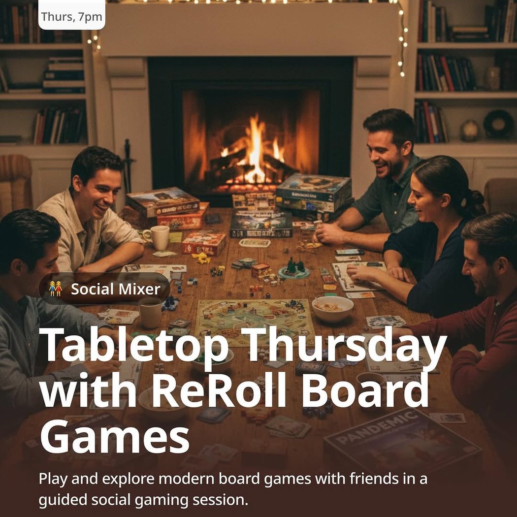 Tabletop Thursday with ReRoll Board Games