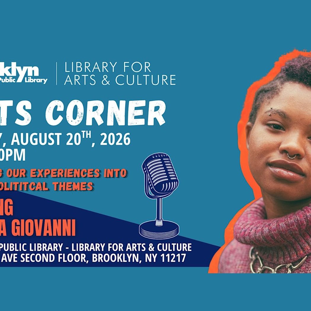 Poets Corner with Kai Giovanni (The Personal as Political)