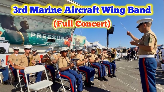 3rd Marine Aircraft Wing Band live at Central Park 1