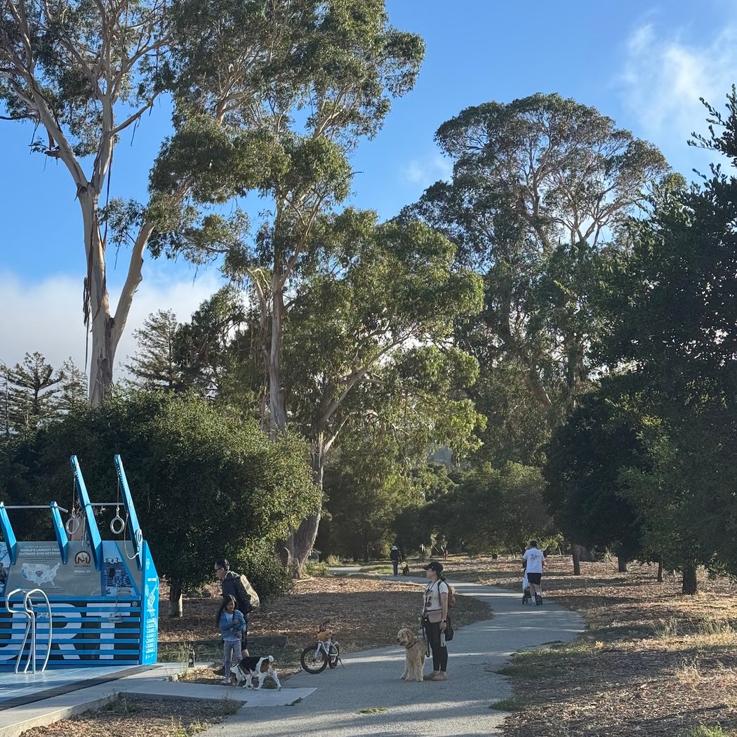 Fitness Court at Millbrae Spur Trail 2