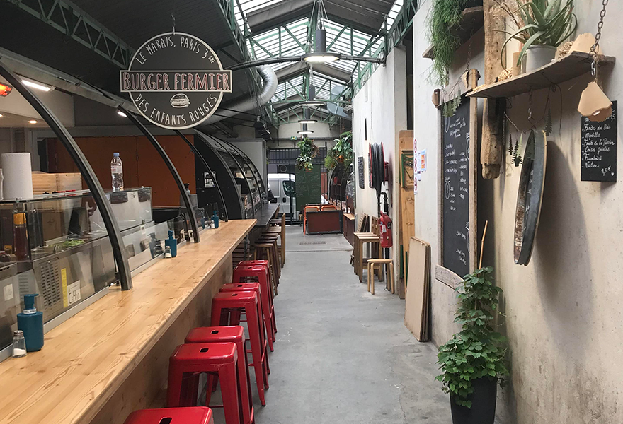 Le Burger Fermier des Enfants Rouges 2