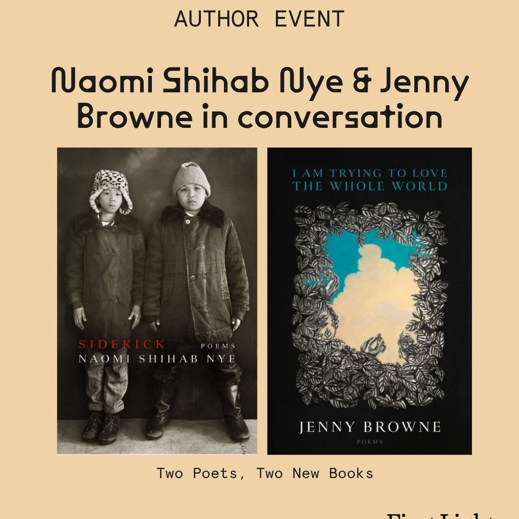 Naomi Shihab Nye & Jenny Browne in Conversation