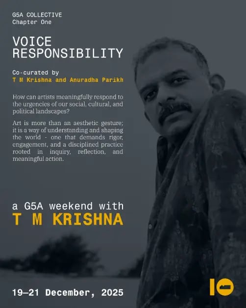 Performance by T M Krishna 1