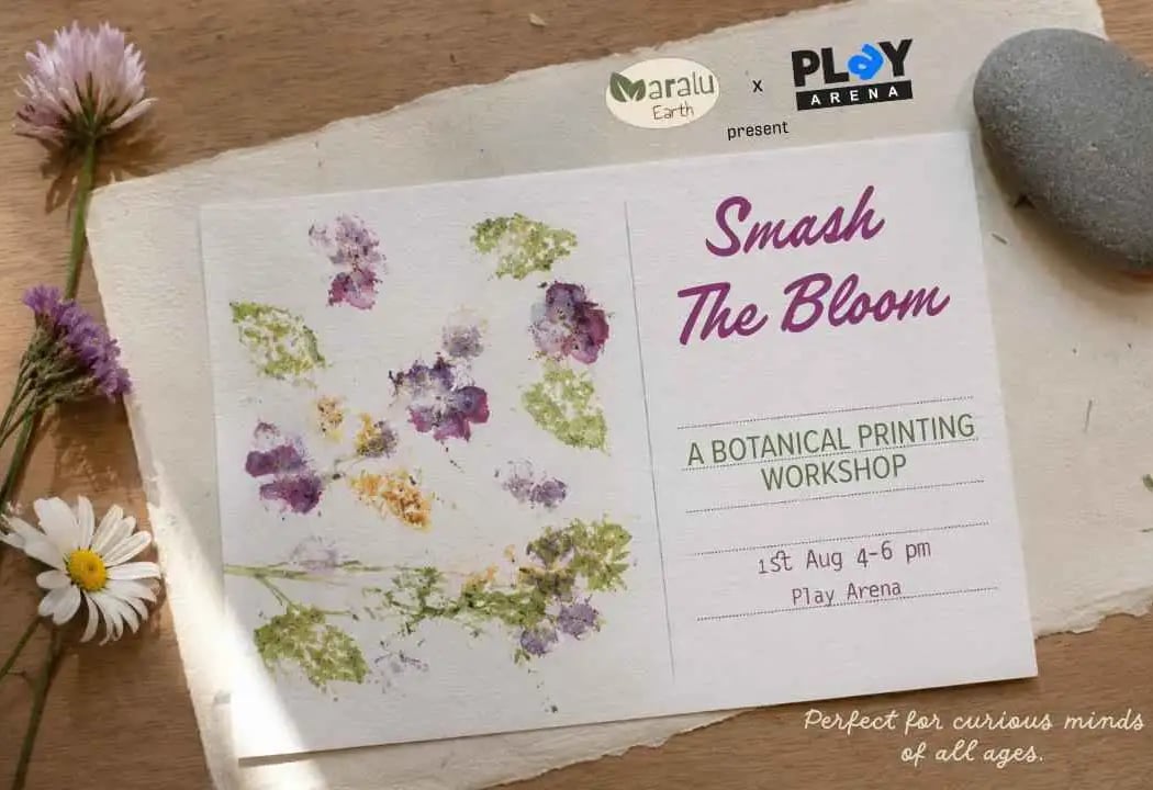 Smash The Bloom - A Botanical Printing Workshop 1