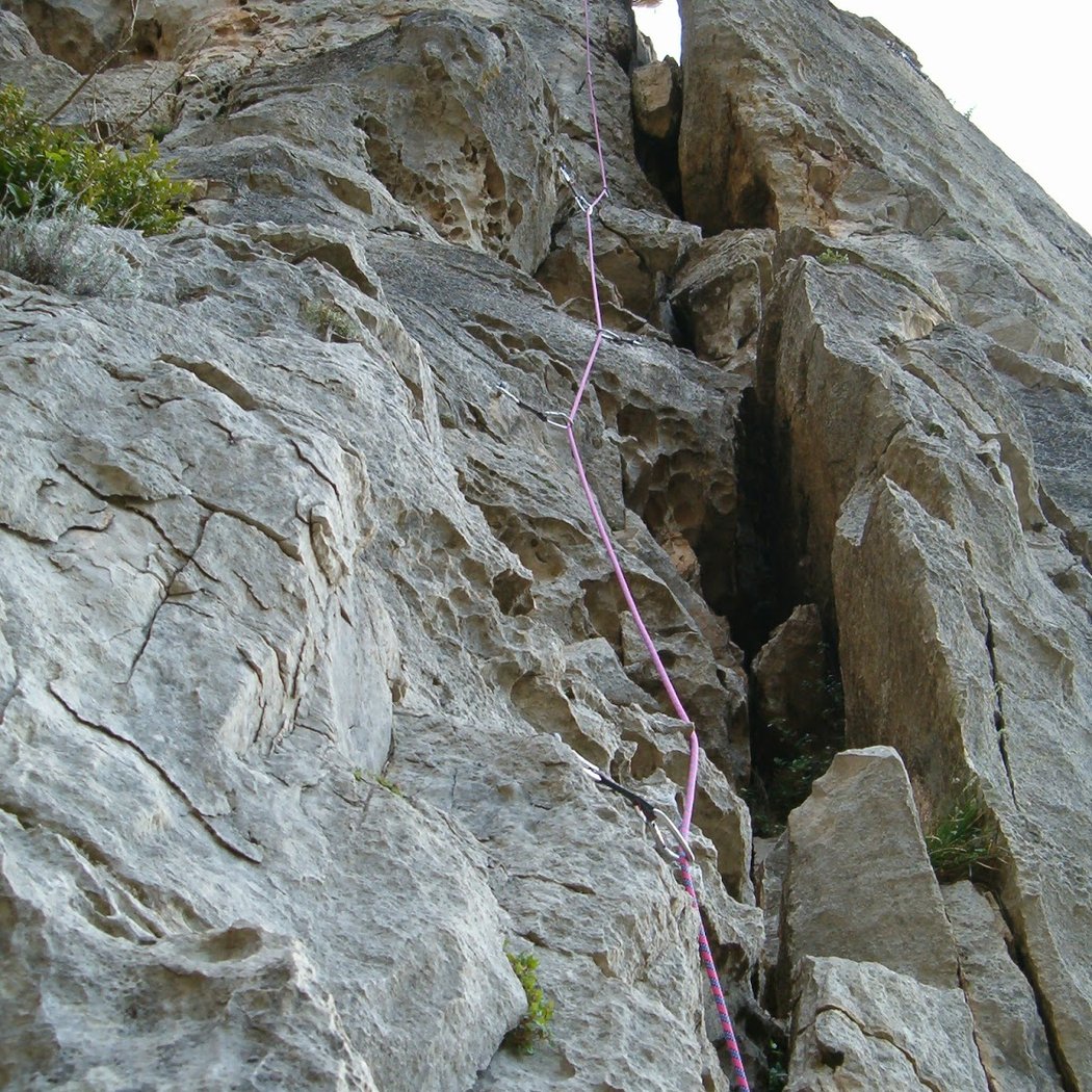 Site escalade, Vallon Sourn, Chateauvert 1