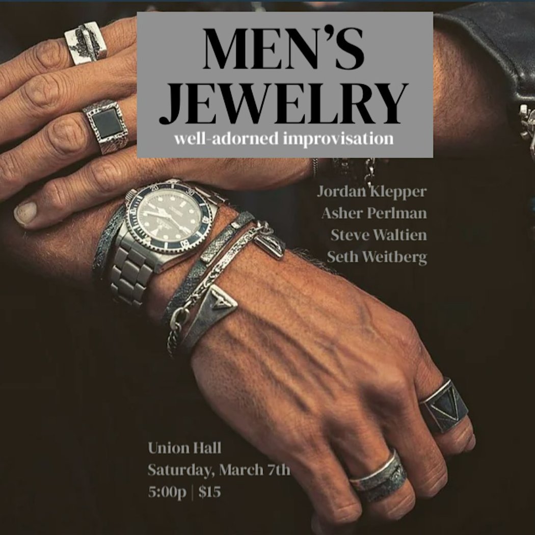 Men’s Jewelry Jordan Klepper Asher Perlman Steve Waltien Seth Weitberg 1