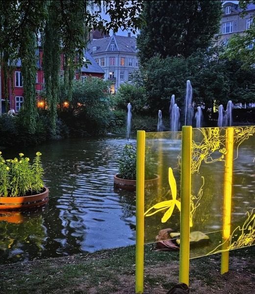Udstillingsåbning / Oscar Eriksson Furunes: GLITRA 2