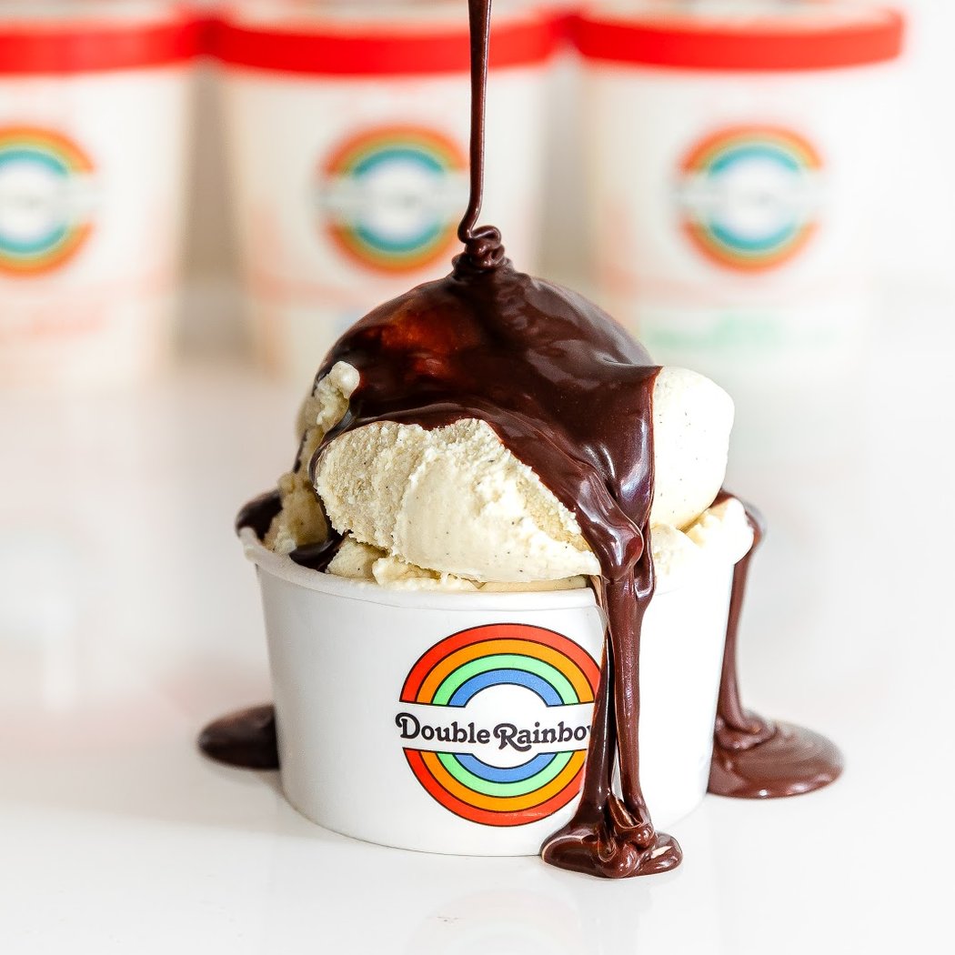 Double Rainbow Ice Cream 1