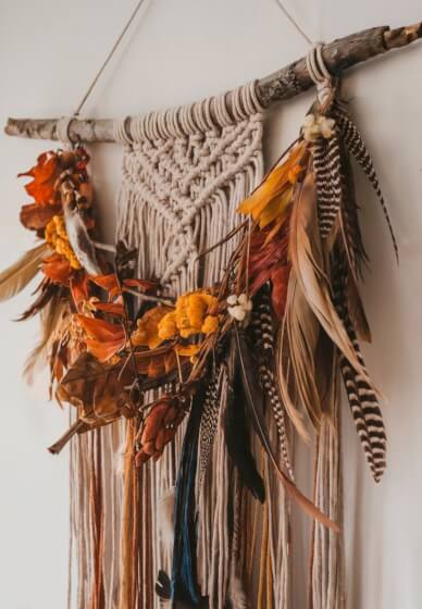 Autumn Macrame Wall Hang Workshop 1