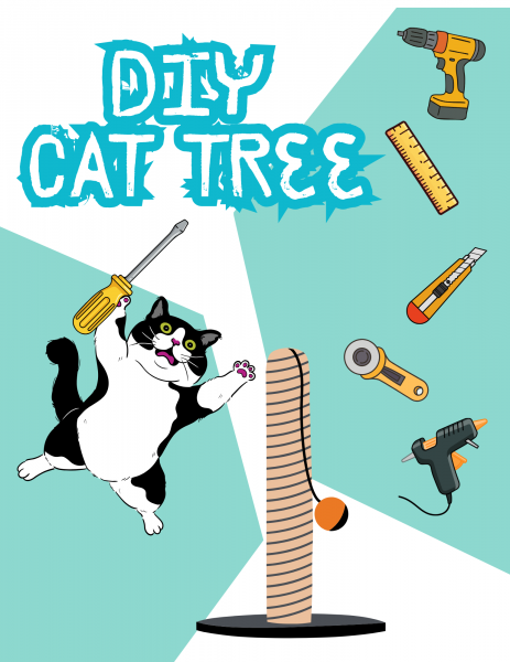 DIY Cat Tree: Make your own cat structure! 1