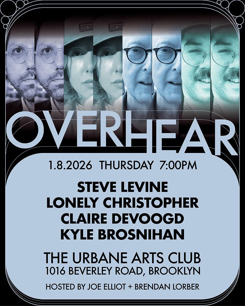 Overhear Poetry Reading 1