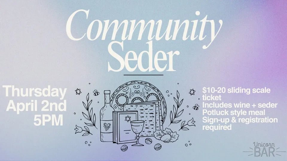 Second Night Seder Potluck 1