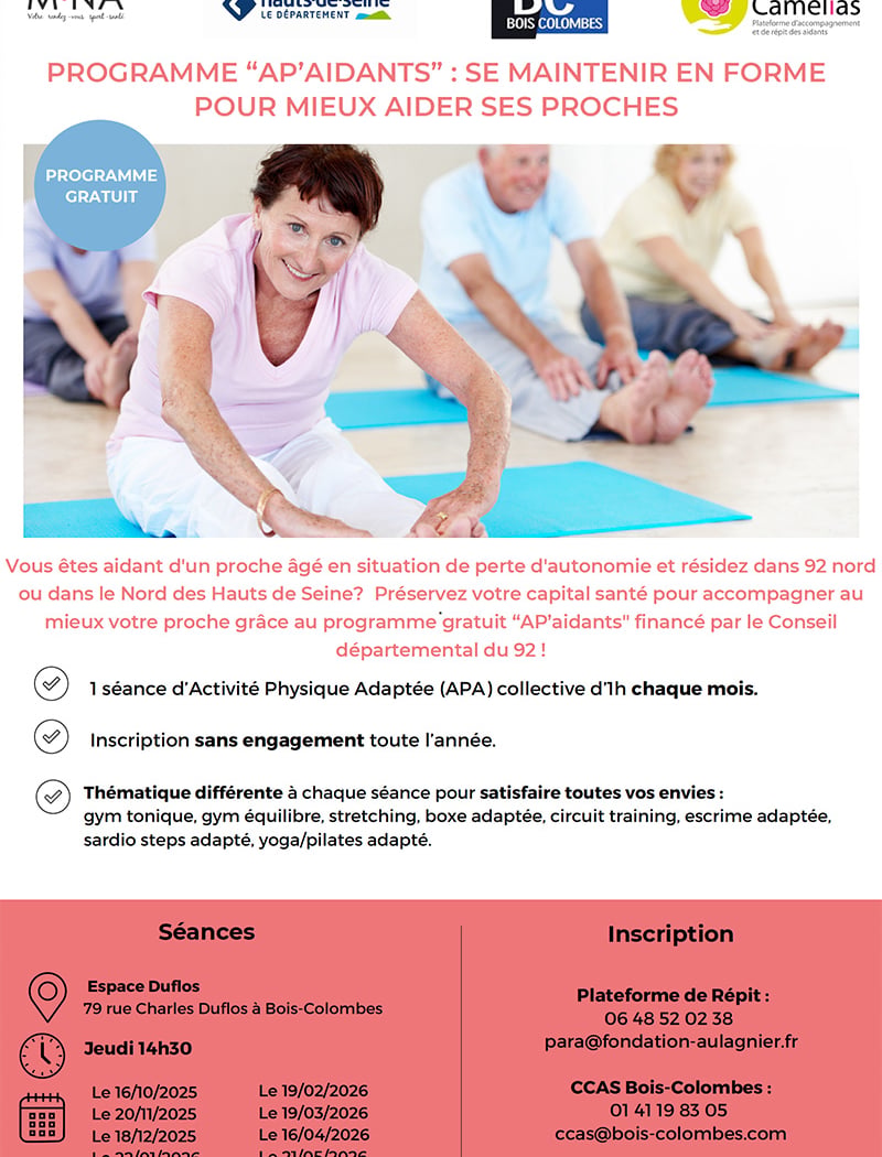 Programme AP’Aidants, pour rester en forme 1