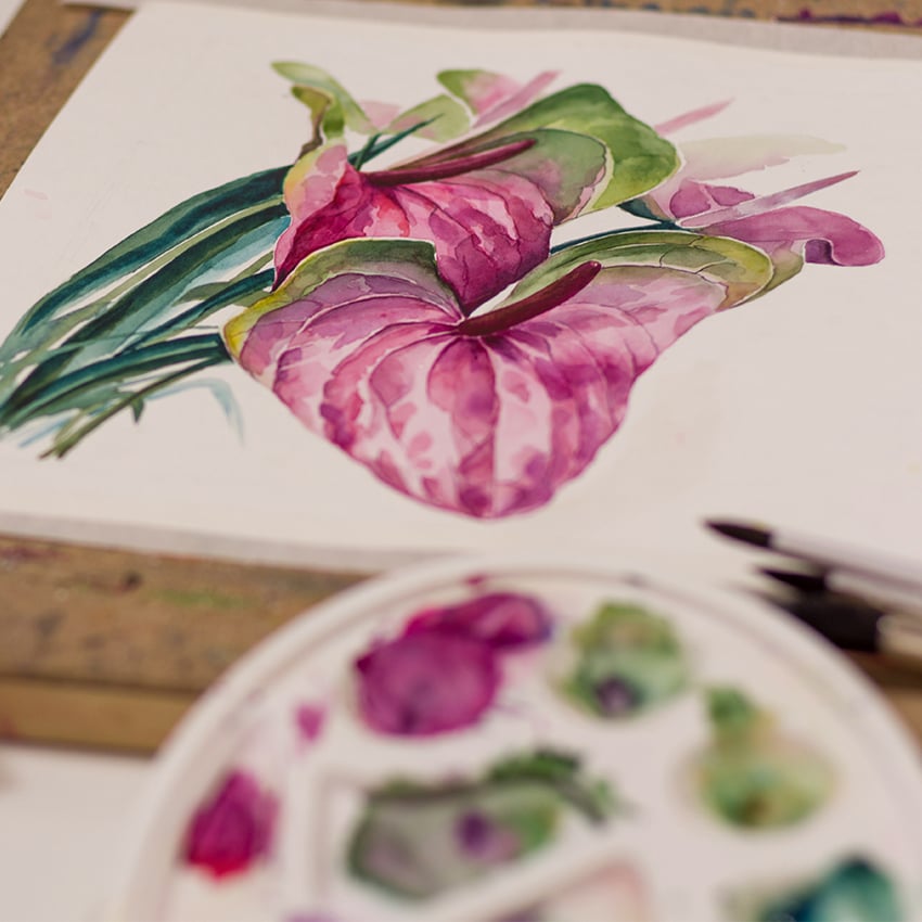 Watercolor 101 with Rachel Cavotta 3