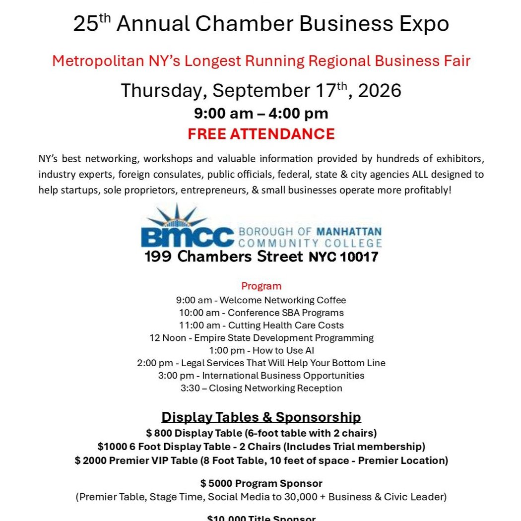 Greater New York Chamber Annual Business Expo
