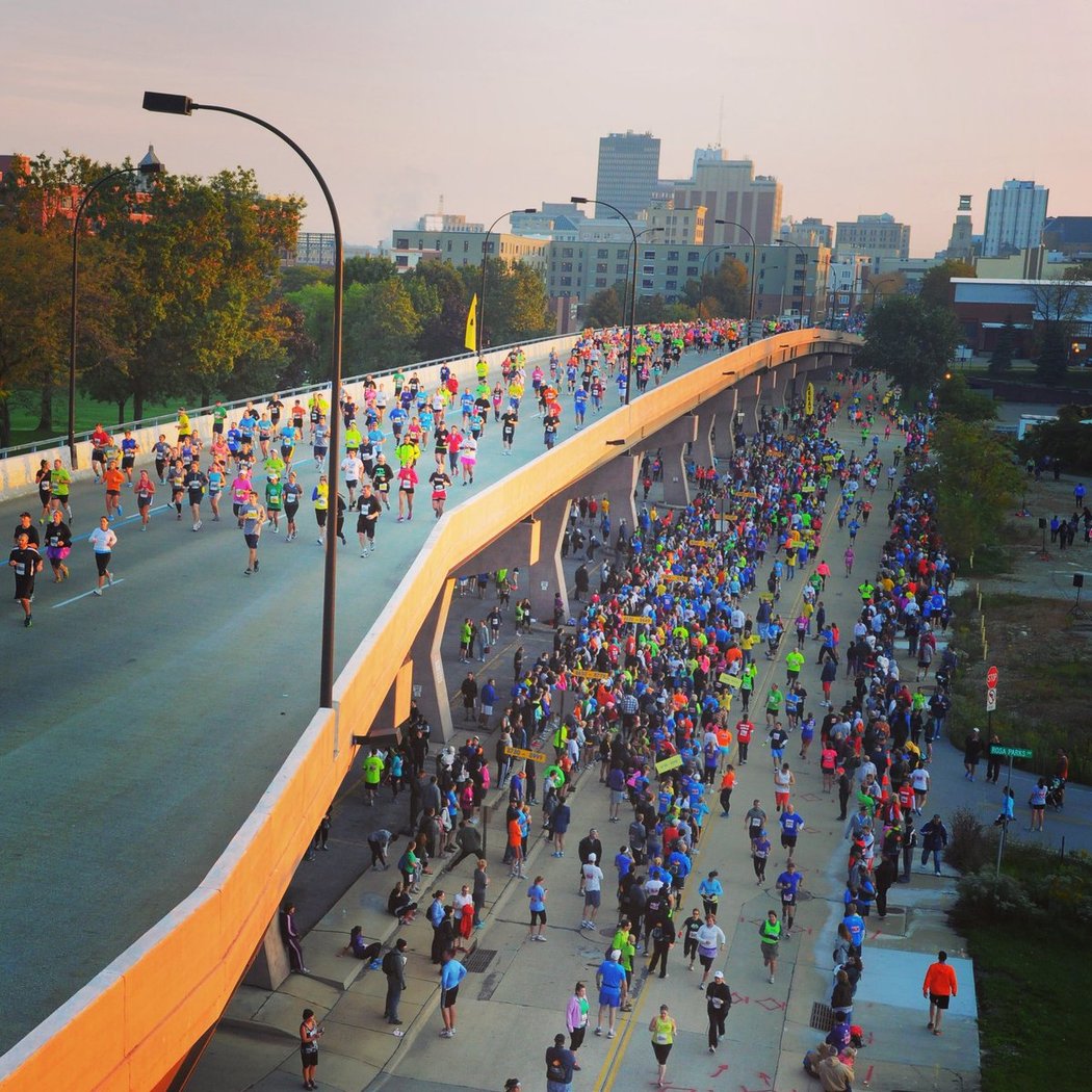 Akron Marathon Plogging Run/Walk 3