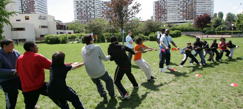 Pratique sportive au Gymnase Guiblets 1