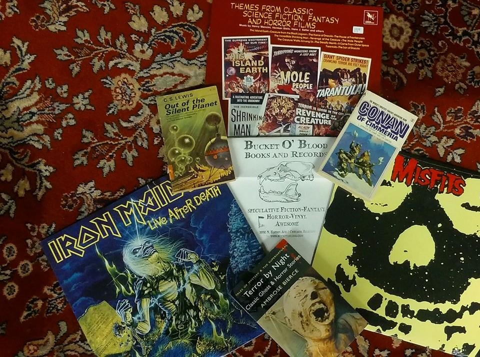Bucket O' Blood Books and Records