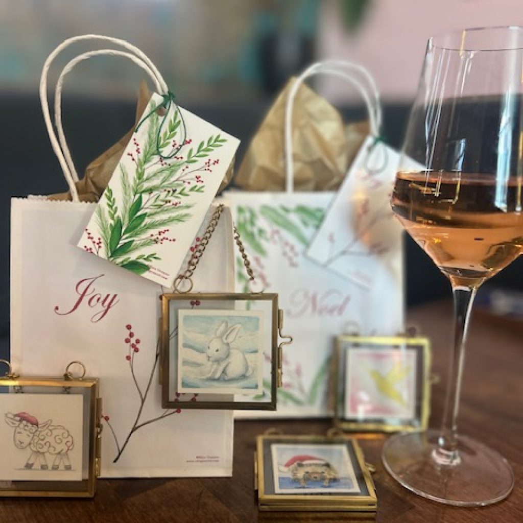 Watercolor Ornament Workshop 1