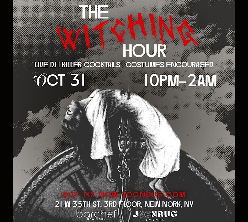 NYC BarChef Witching Hour Party 10/31 1