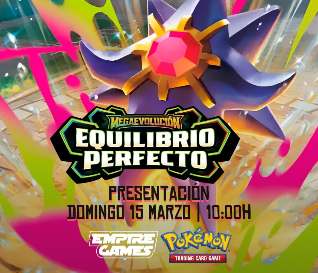 Presentación Pokemon Mega Evoluciones: Equilibrio Perfecto 1