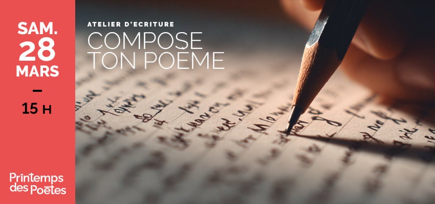 Atelier d'écriture : compose ton poème 1