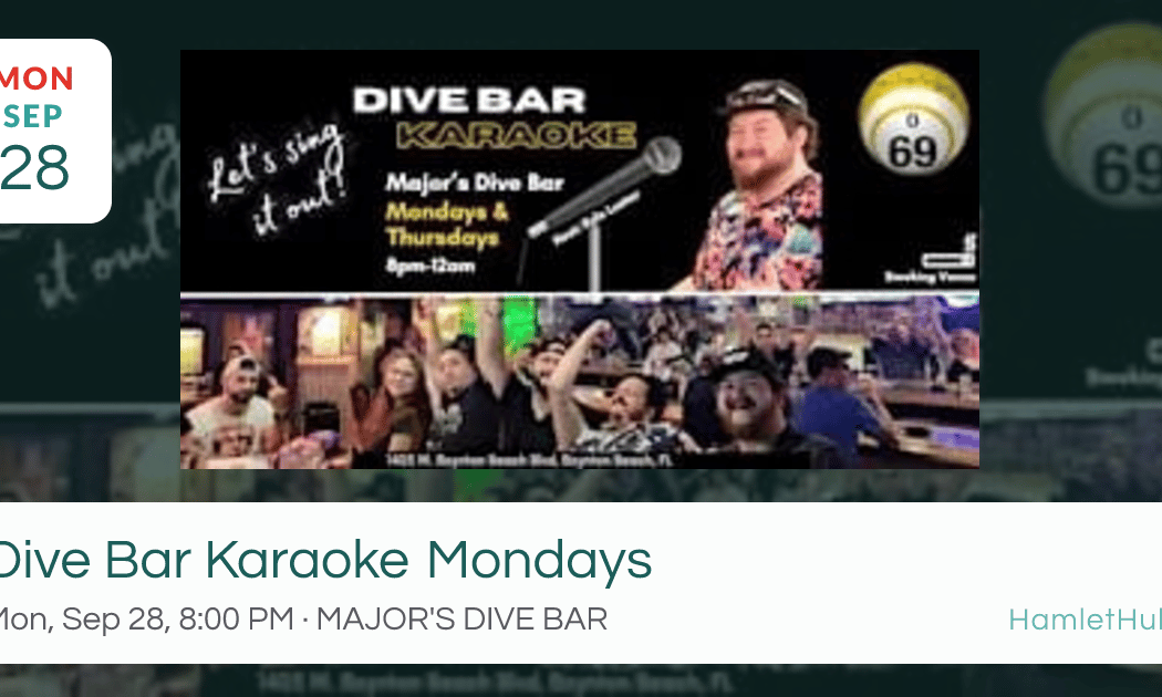 Dive Bar Karaoke Mondays 1