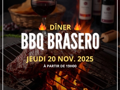 Dîner BBQ BRASERO ! 1