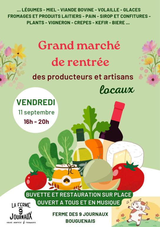 Grand marché de rentrée